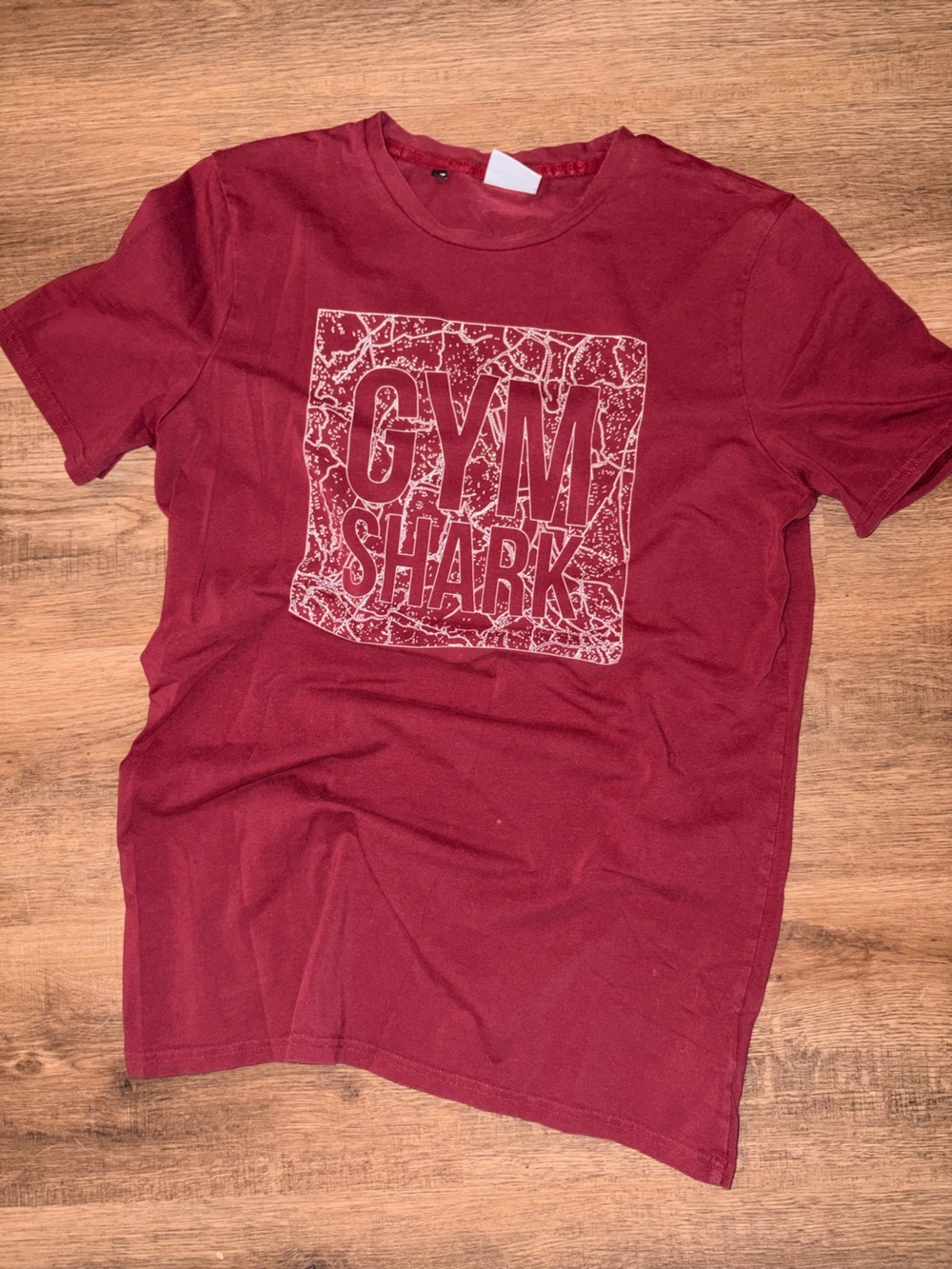 Gymshark Maroon Short-Sleeve Graphic Tee